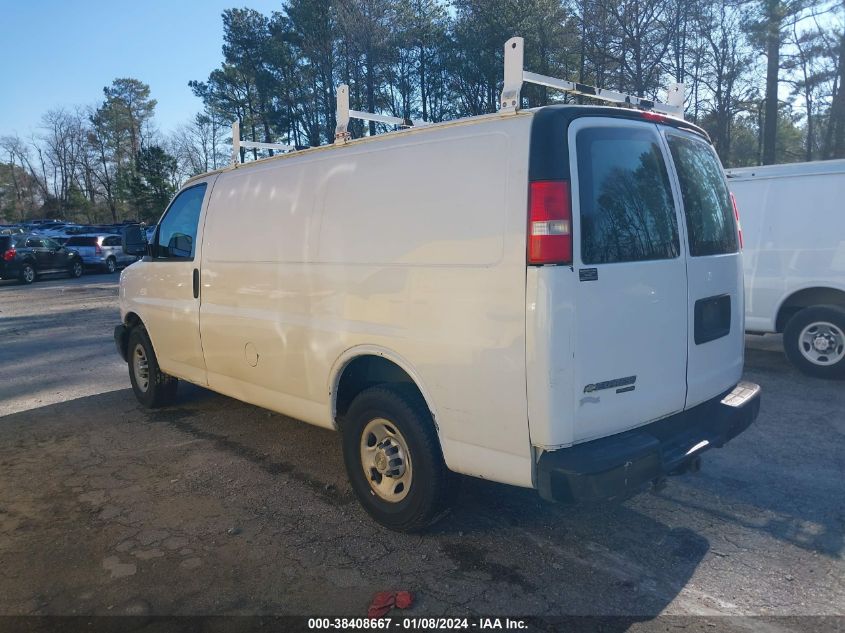 2013 Chevrolet Express 2500 Work Van VIN: 1GCWGFBAXD1149062 Lot: 38408667