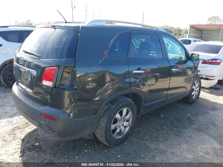 2011 Kia Sorento Lx V6 VIN: 5XYKT4A2XBG146765 Lot: 38408730