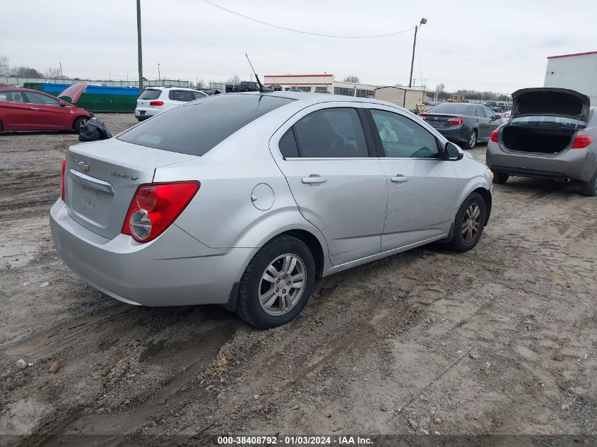 2013 Chevrolet Sonic Lt Auto VIN: 1G1JC5SH7D4146446 Lot: 38408792