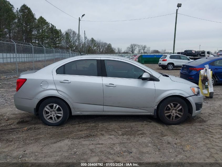 2013 Chevrolet Sonic Lt Auto VIN: 1G1JC5SH7D4146446 Lot: 38408792