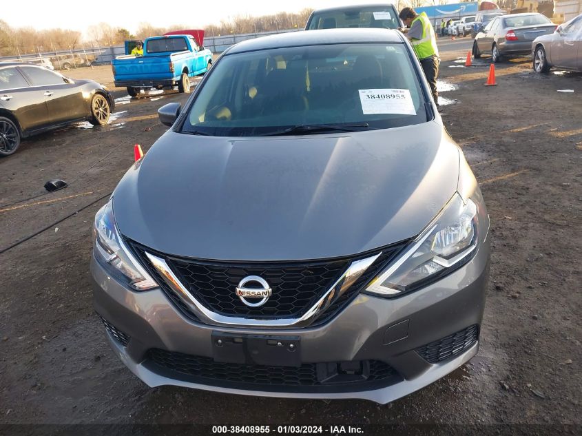 2019 Nissan Sentra Sv VIN: 3N1AB7AP0KL621721 Lot: 38408955