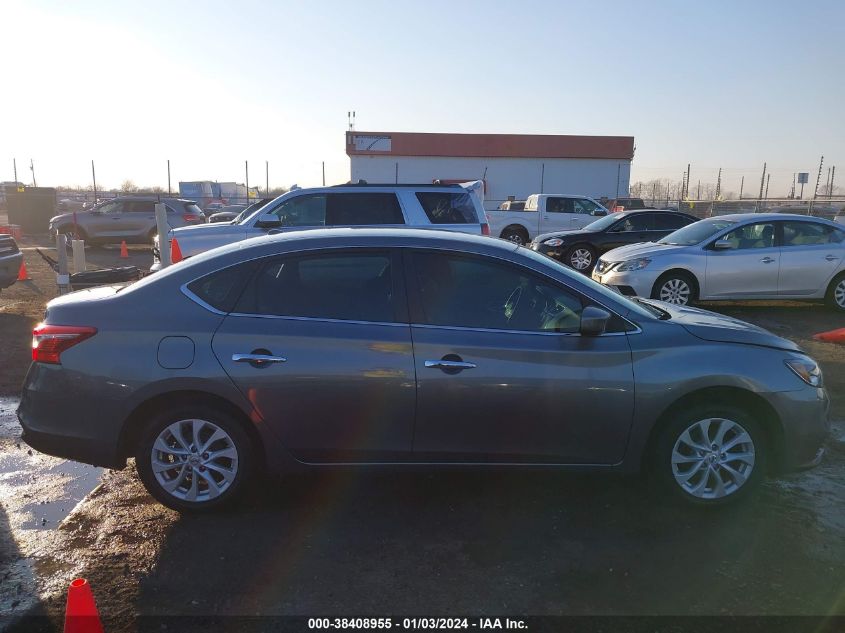 2019 Nissan Sentra Sv VIN: 3N1AB7AP0KL621721 Lot: 38408955