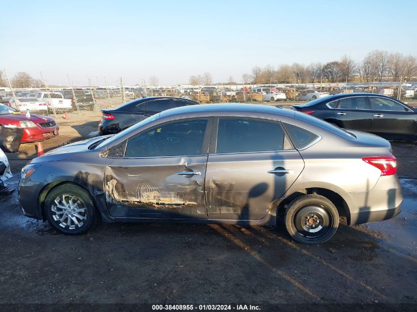 2019 Nissan Sentra Sv VIN: 3N1AB7AP0KL621721 Lot: 38408955