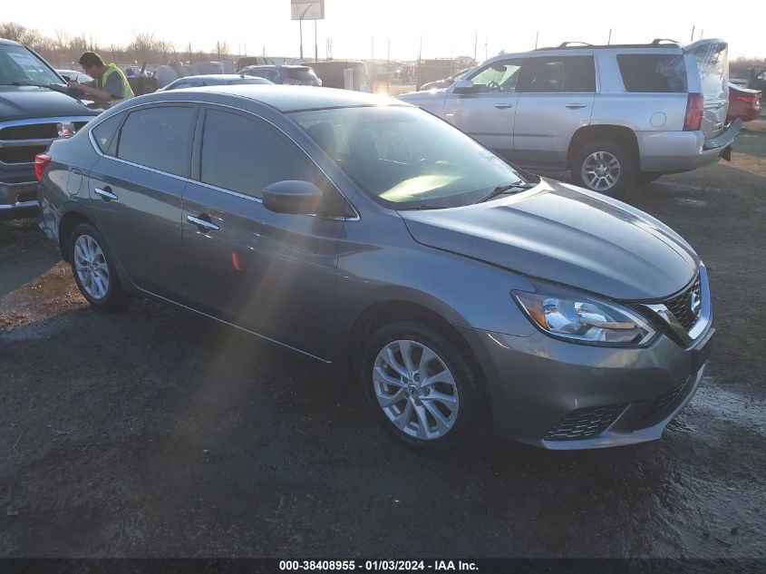 2019 Nissan Sentra Sv VIN: 3N1AB7AP0KL621721 Lot: 38408955