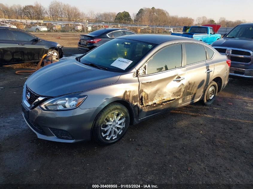 2019 Nissan Sentra Sv VIN: 3N1AB7AP0KL621721 Lot: 38408955