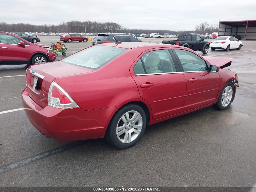 2009 Ford Fusion Sel VIN: 3FAHP08Z49R175162 Lot: 38409056