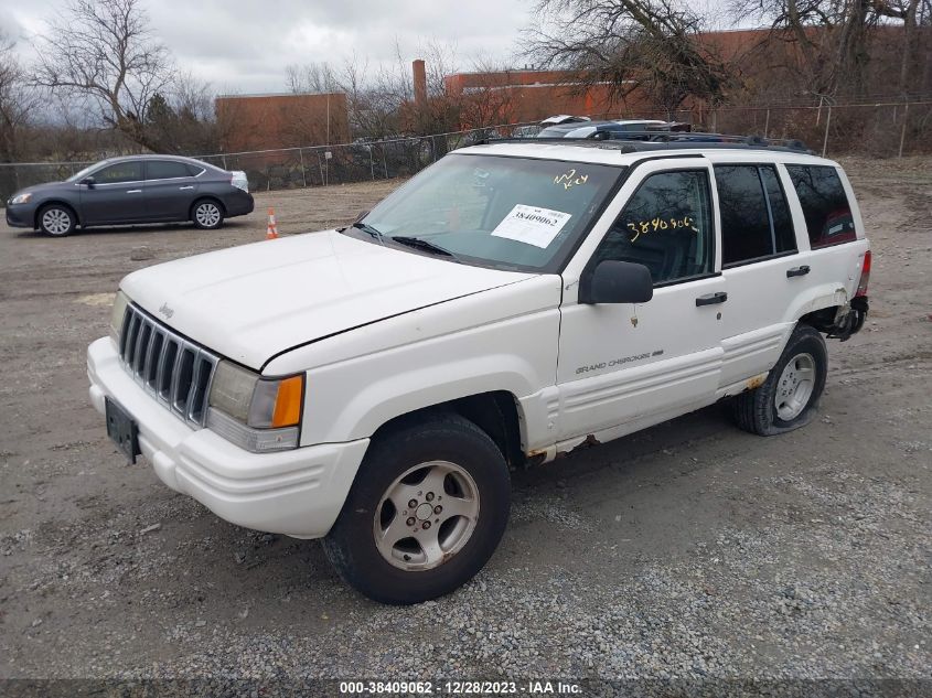 1998 Jeep Grand Cherokee Laredo VIN: 1J4GZ48S3WC240906 Lot: 38409062