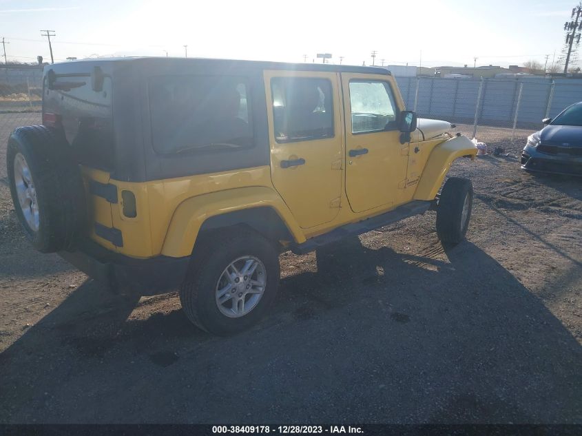 2015 Jeep Wrangler Unlimited Sahara VIN: 1C4BJWEG7FL645850 Lot: 38409178