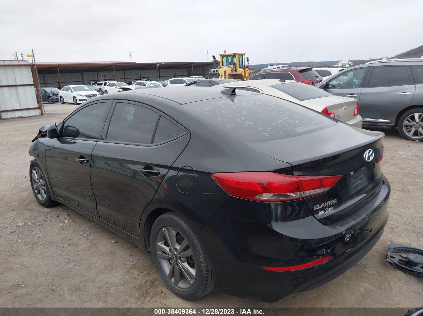 2018 Hyundai Elantra Sel VIN: 5NPD84LF1JH282803 Lot: 38409364