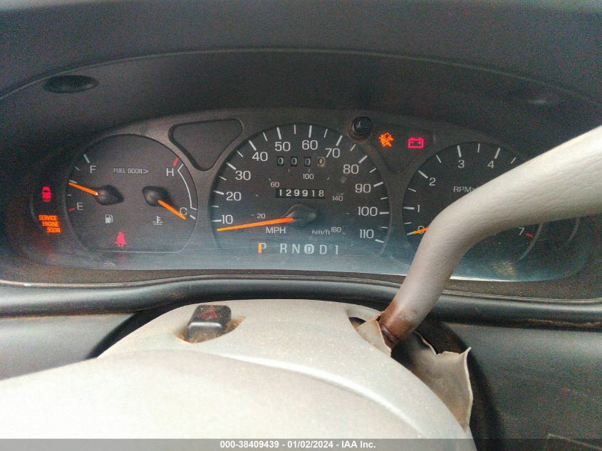 1998 Ford Taurus Lx/Se VIN: 1FAFP52U5WA251091 Lot: 38409439