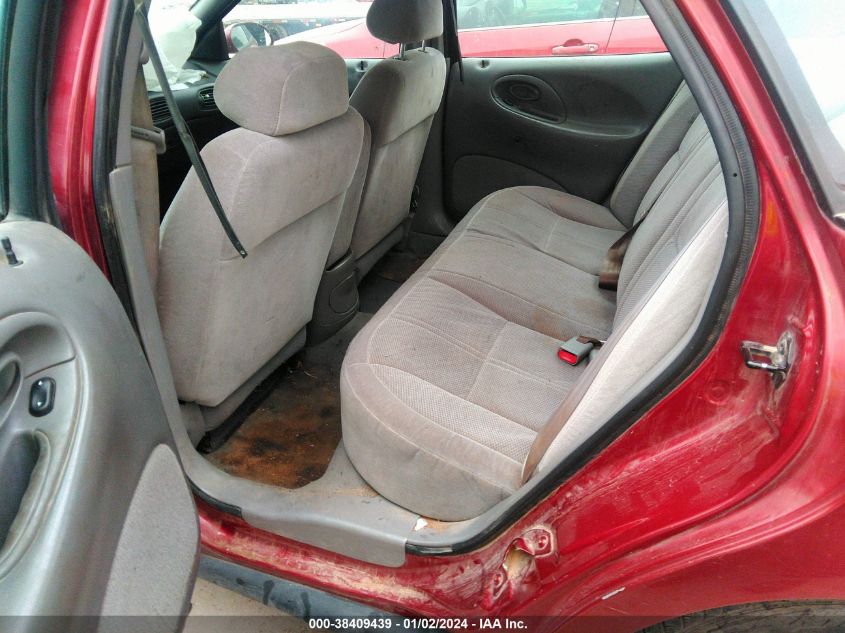 1998 Ford Taurus Lx/Se VIN: 1FAFP52U5WA251091 Lot: 38409439