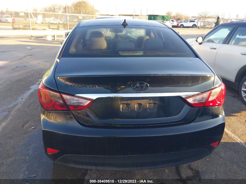 2014 Hyundai Sonata Gls VIN: 5NPEB4AC7EH874310 Lot: 38409515