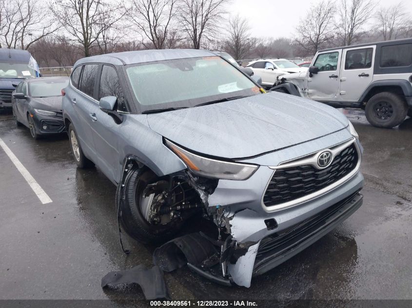 2023 Toyota Highlander Le VIN: 5TDKDRAH7PS523562 Lot: 38409561