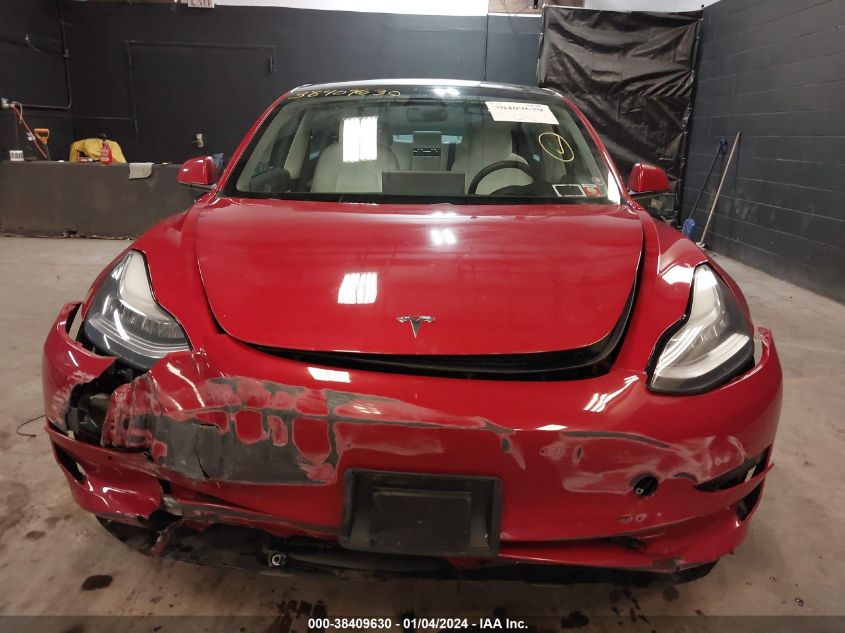 2021 Tesla Model 3 Standard Range Plus Rear-Wheel Drive VIN: 5YJ3E1EA1MF838275 Lot: 38409630