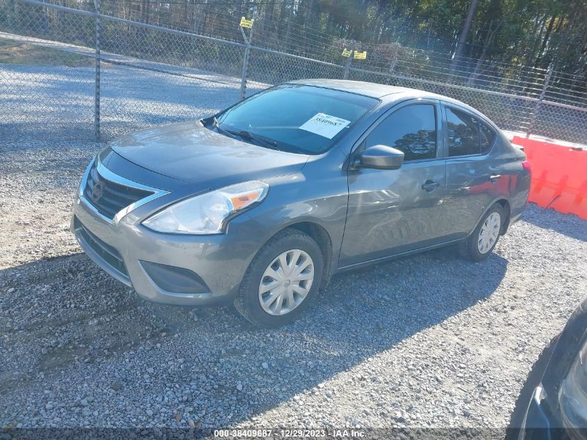 2017 Nissan Versa 1.6 S+ VIN: 3N1CN7APXHL844728 Lot: 38409687