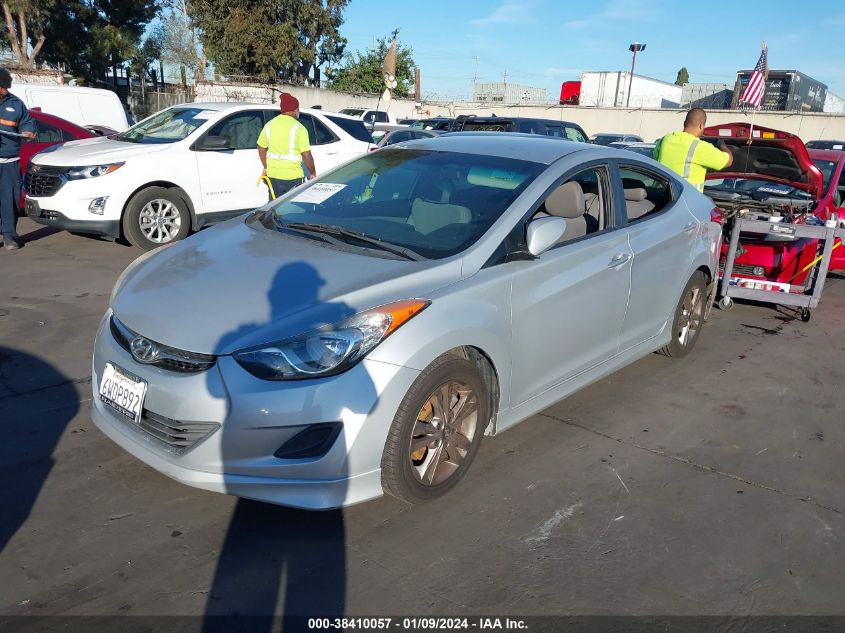 2012 Hyundai Elantra Gls VIN: 5NPDH4AEXCH151141 Lot: 38410057