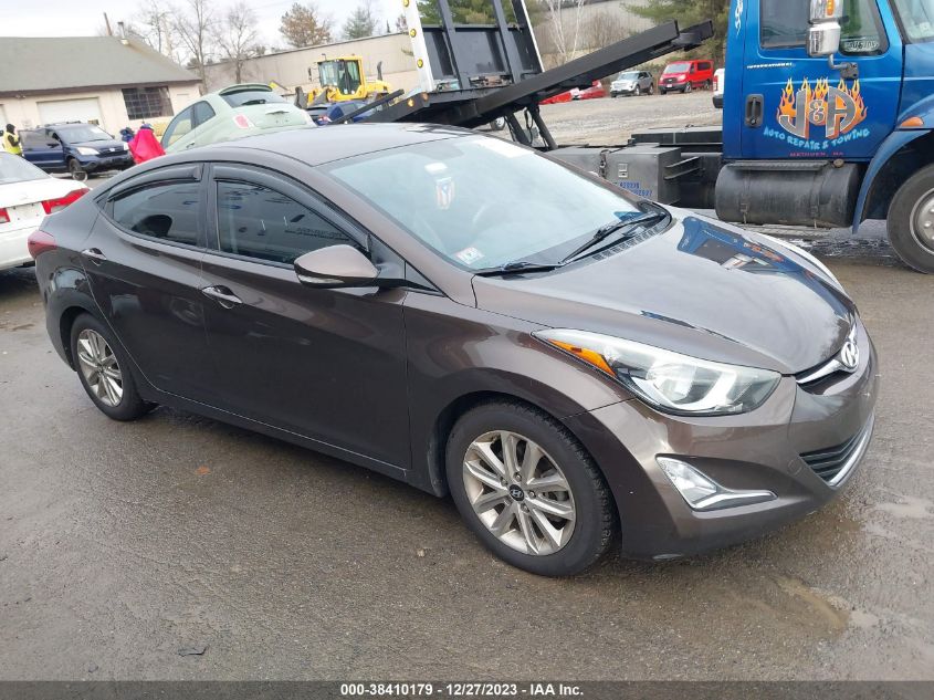 KMHDH4AE4GU517232 2016 Hyundai Elantra Limited/Se/Value Edition