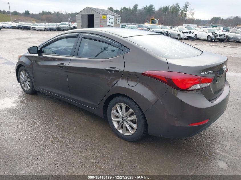 KMHDH4AE4GU517232 2016 Hyundai Elantra Limited/Se/Value Edition