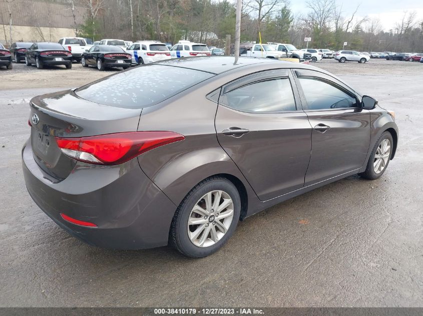 KMHDH4AE4GU517232 2016 Hyundai Elantra Limited/Se/Value Edition