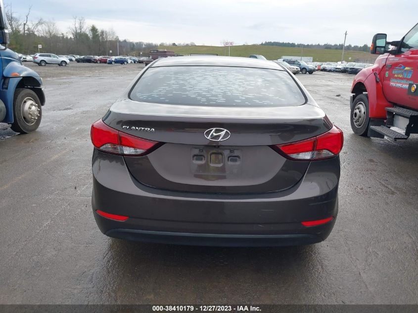 KMHDH4AE4GU517232 2016 Hyundai Elantra Limited/Se/Value Edition