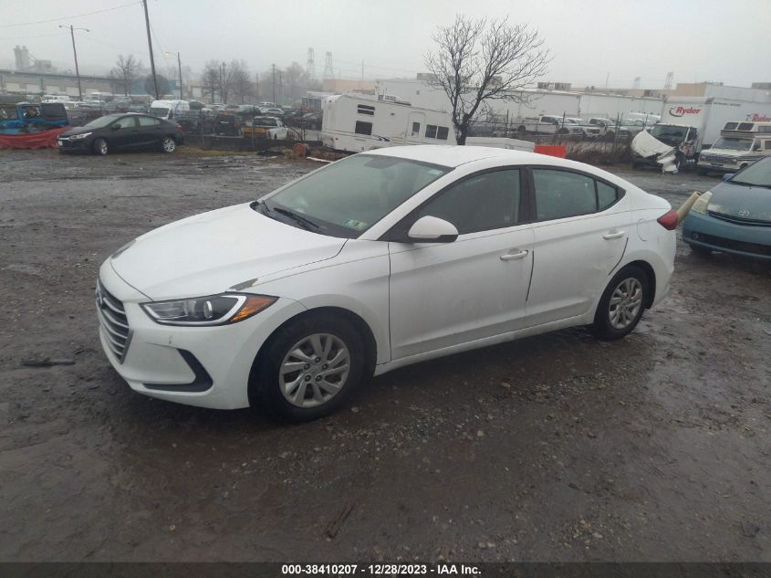 2018 Hyundai Elantra Se VIN: 5NPD74LF2JH258061 Lot: 38410207