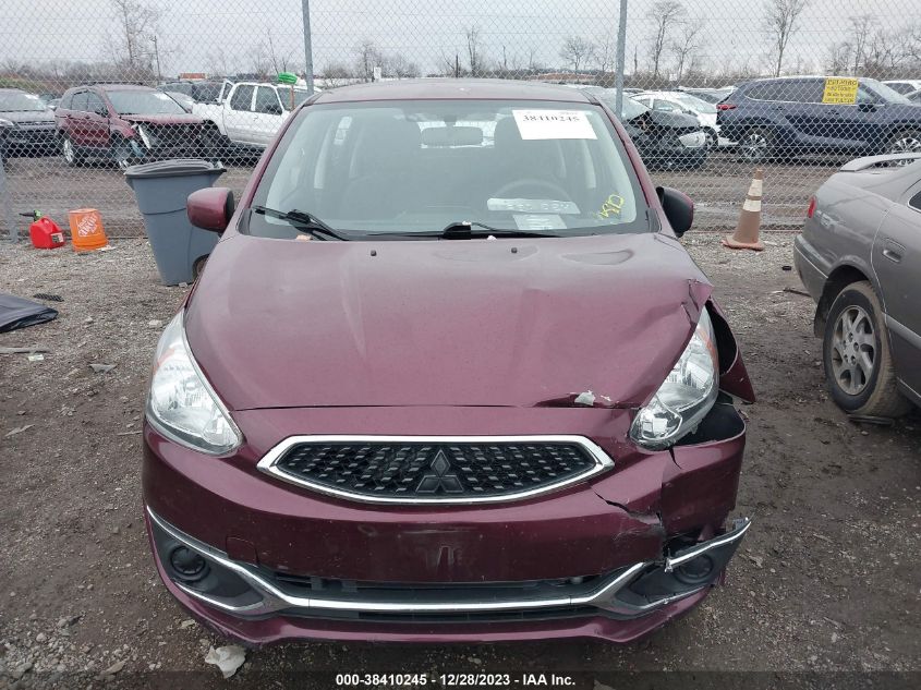 2017 Mitsubishi Mirage Es VIN: ML32A3HJ4HH014343 Lot: 38410245