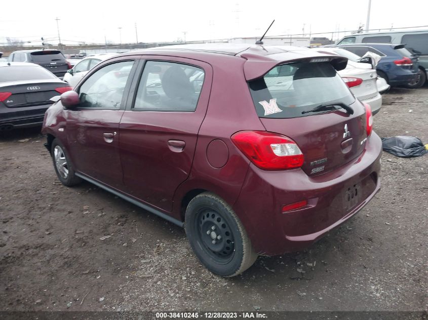 ML32A3HJ4HH014343 2017 Mitsubishi Mirage Es