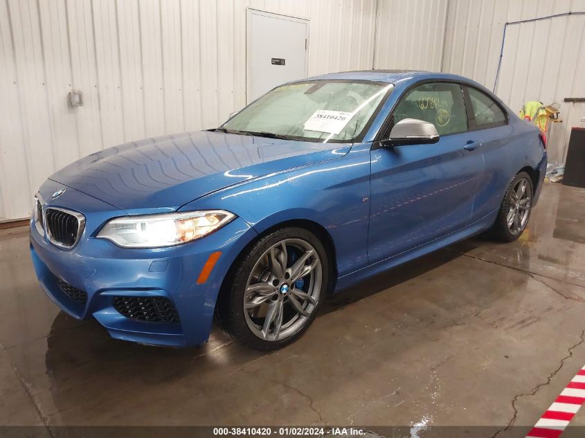 2014 BMW M235 VIN: WBA1J7C50EVX33920 Lot: 38410420