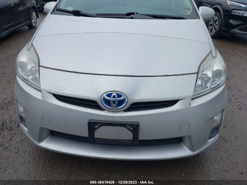 2010 Toyota Prius Iv VIN: JTDKN3DU5A0196284 Lot: 38410428