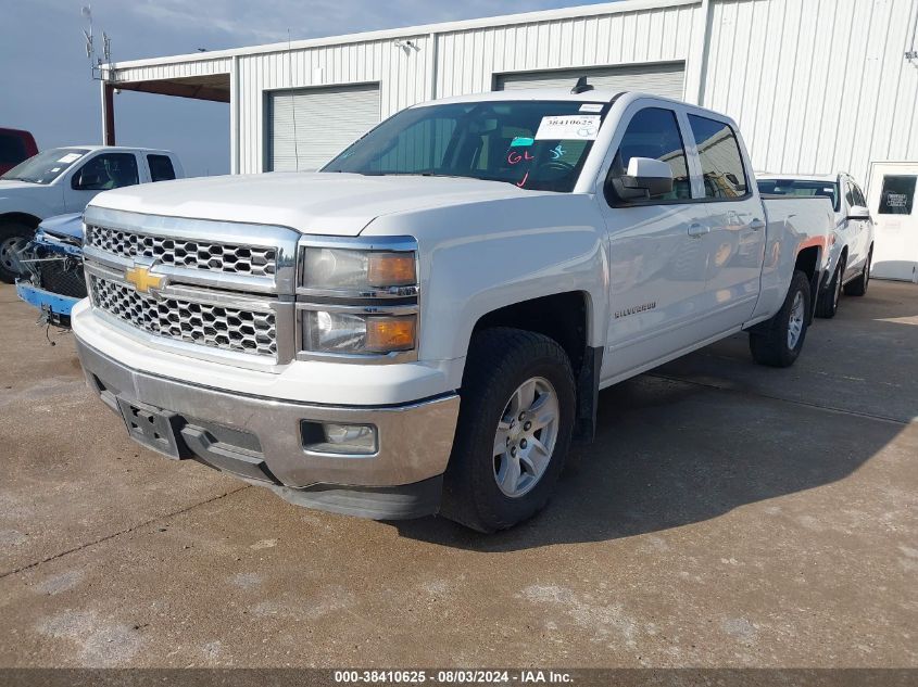 2015 Chevrolet Silverado 1500 1Lt VIN: 3GCPCRECXFG389134 Lot: 38410625