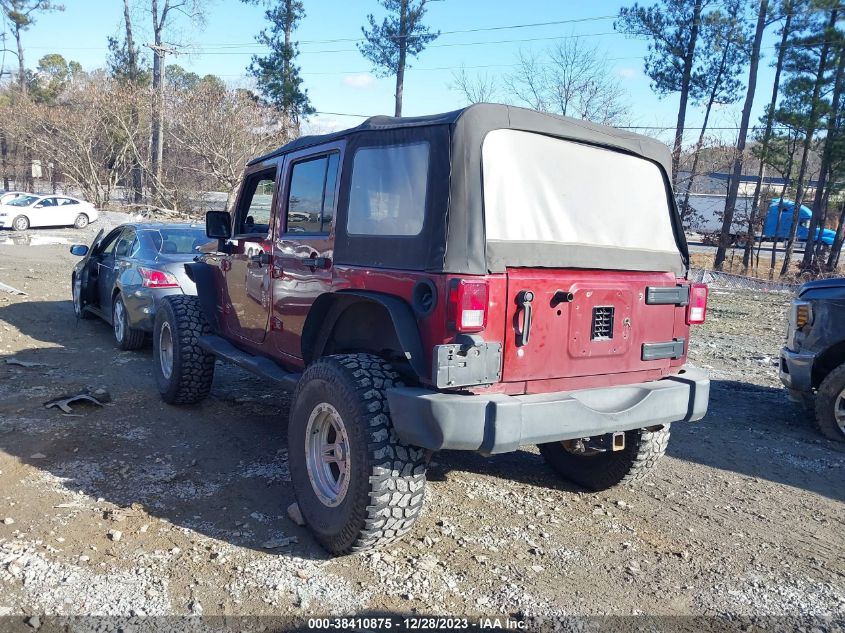 2007 Jeep Wrangler Unlimited X VIN: 1J4GA39177L175258 Lot: 38410875