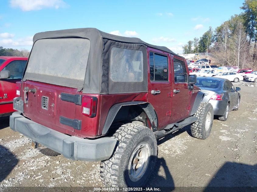 2007 Jeep Wrangler Unlimited X VIN: 1J4GA39177L175258 Lot: 38410875