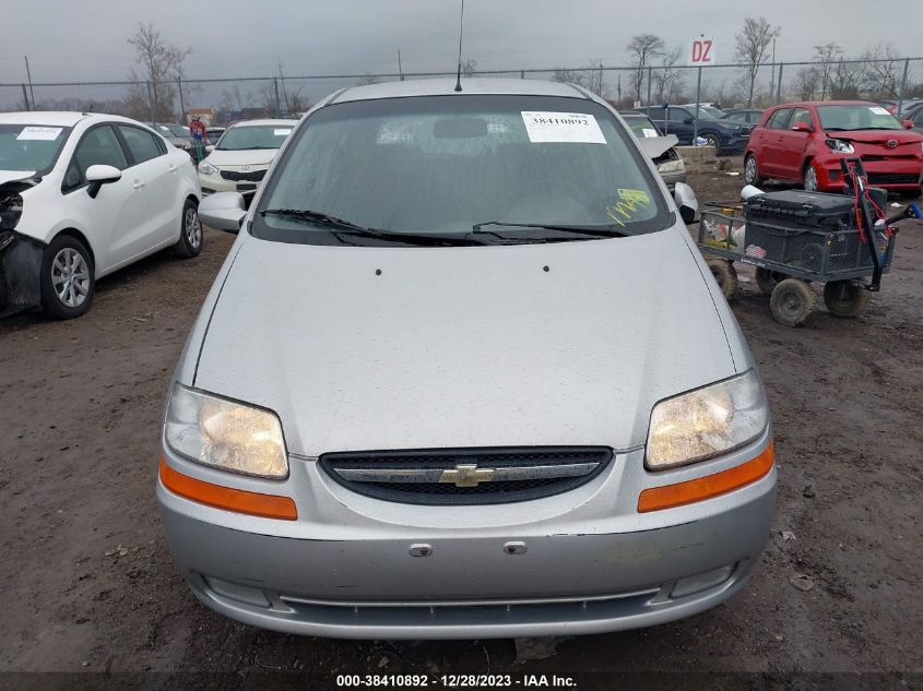 KL1TD66667B787509 2007 Chevrolet Aveo 5 Ls