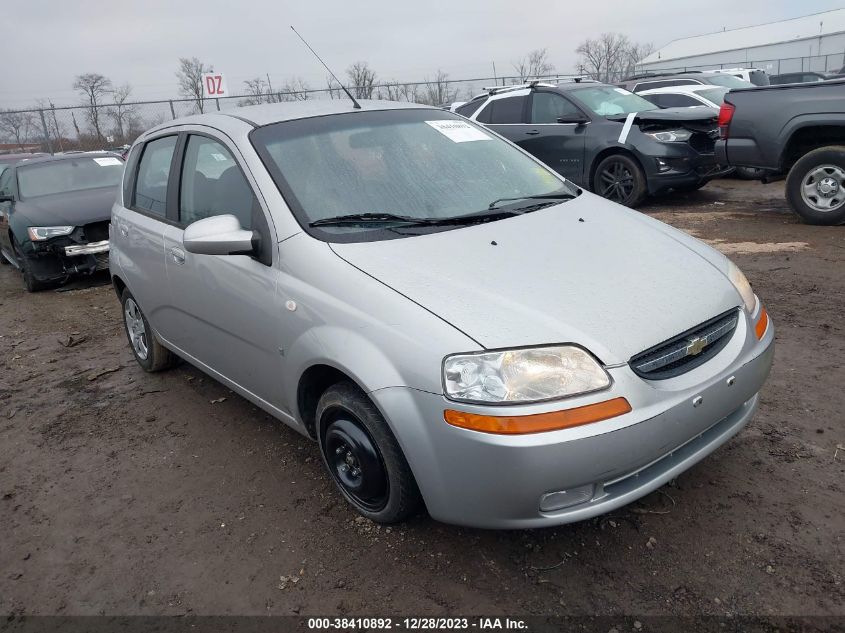 2007 Chevrolet Aveo 5 Ls VIN: KL1TD66667B787509 Lot: 38410892