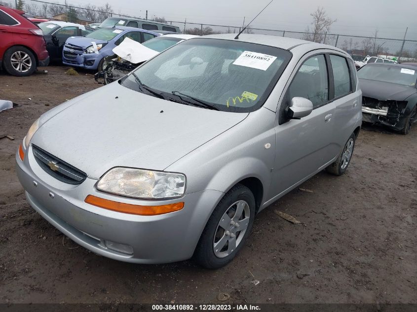 KL1TD66667B787509 2007 Chevrolet Aveo 5 Ls