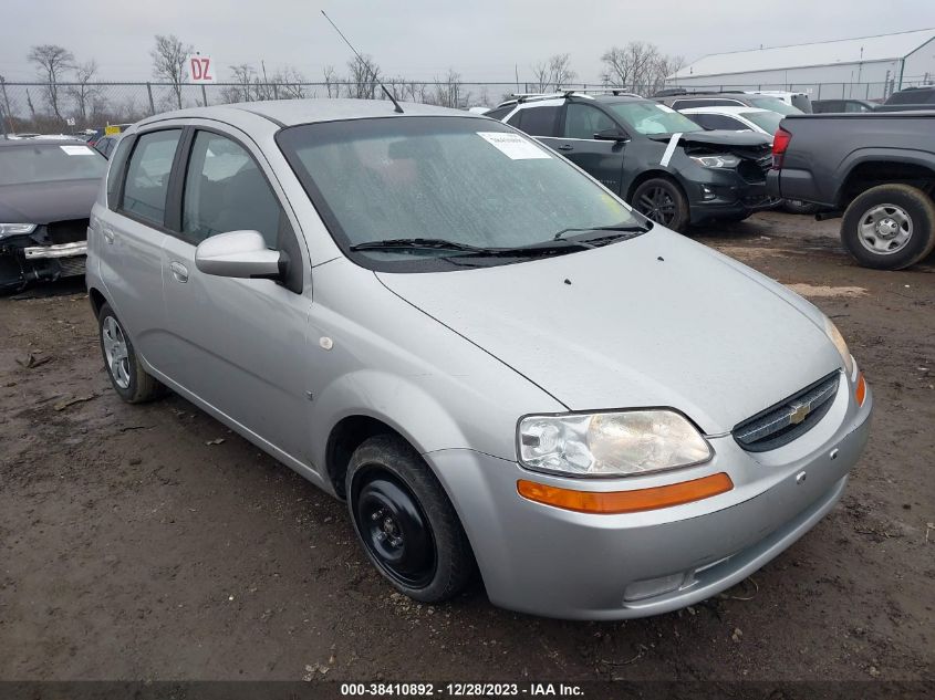 KL1TD66667B787509 2007 Chevrolet Aveo 5 Ls