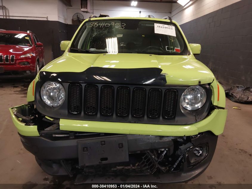 2018 Jeep Renegade Altitude 4X4 VIN: ZACCJBBB3JPH09697 Lot: 38410953