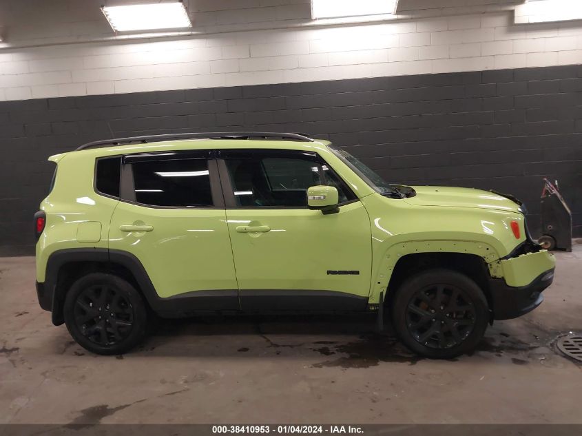 2018 Jeep Renegade Altitude 4X4 VIN: ZACCJBBB3JPH09697 Lot: 38410953