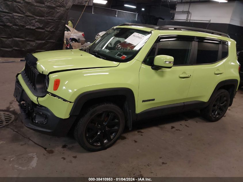 2018 Jeep Renegade Altitude 4X4 VIN: ZACCJBBB3JPH09697 Lot: 38410953