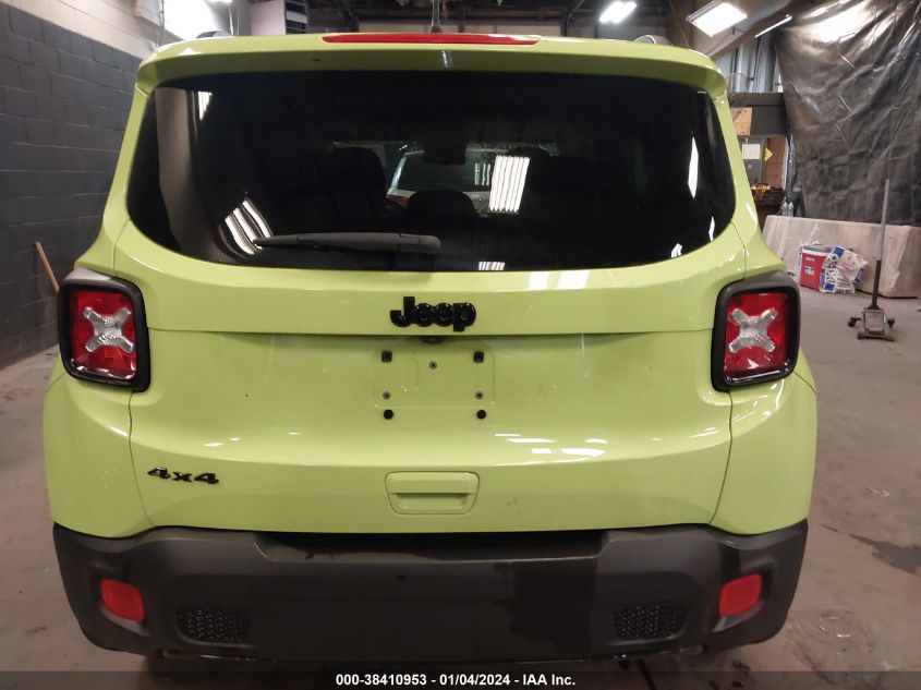 2018 Jeep Renegade Altitude 4X4 VIN: ZACCJBBB3JPH09697 Lot: 38410953