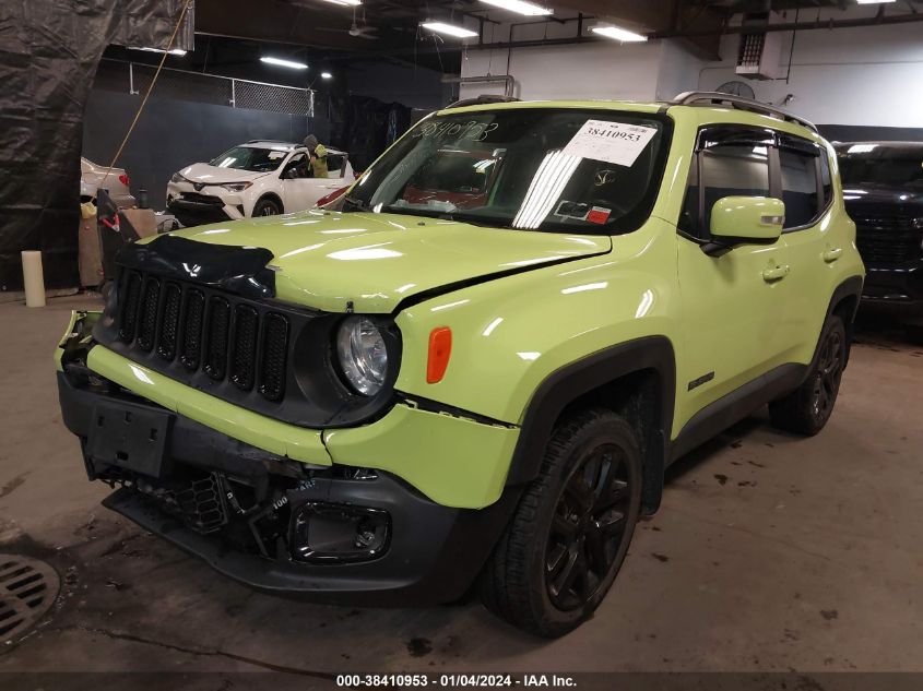 2018 Jeep Renegade Altitude 4X4 VIN: ZACCJBBB3JPH09697 Lot: 38410953