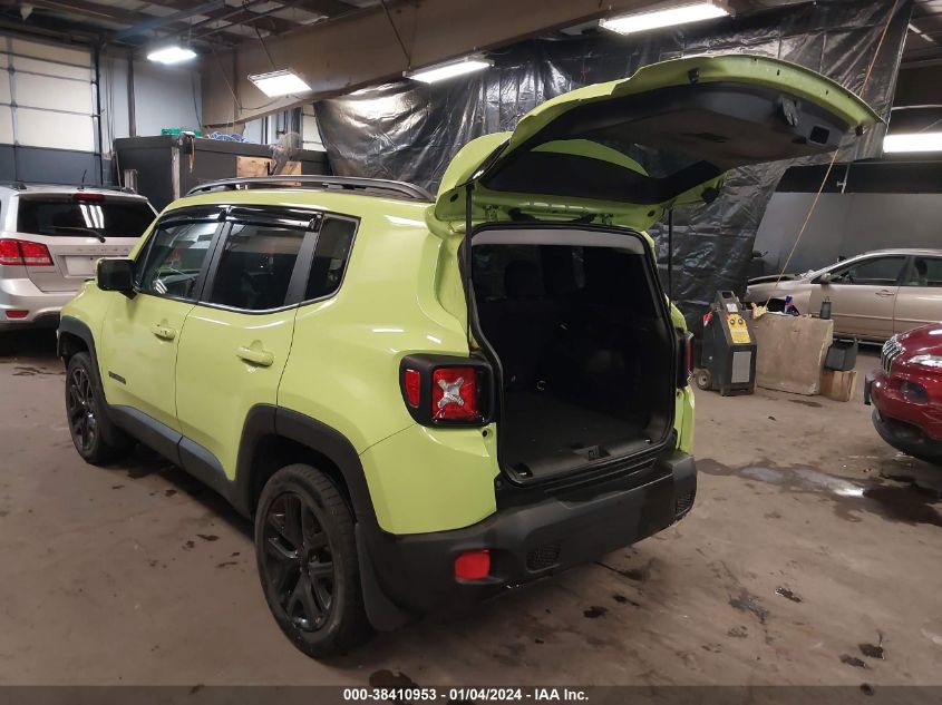 2018 Jeep Renegade Altitude 4X4 VIN: ZACCJBBB3JPH09697 Lot: 38410953