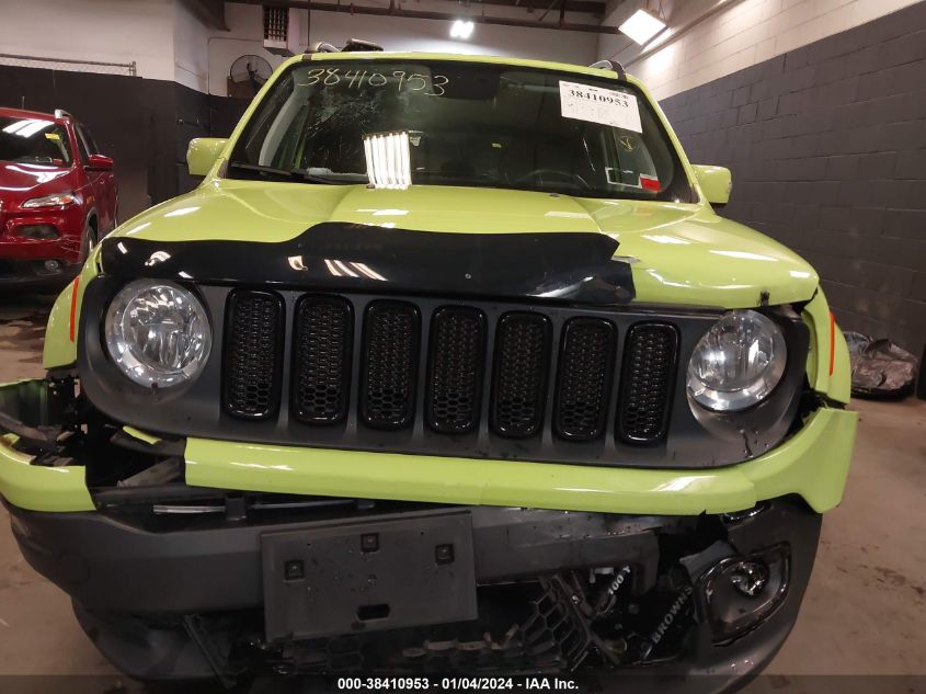 2018 Jeep Renegade Altitude 4X4 VIN: ZACCJBBB3JPH09697 Lot: 38410953