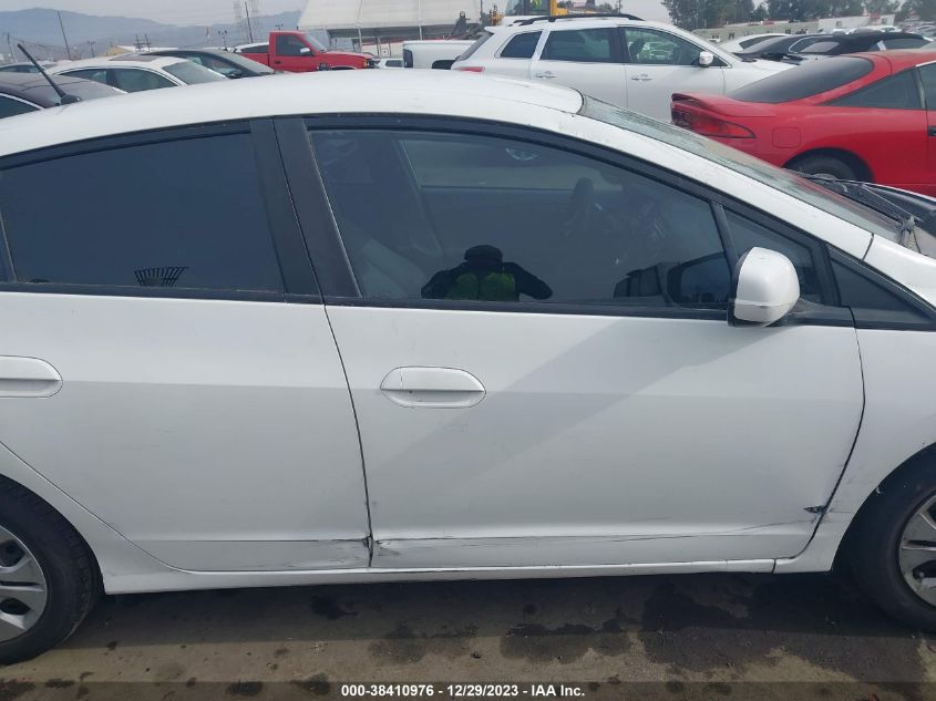 JHMZE2H3XCS002798 2012 Honda Insight