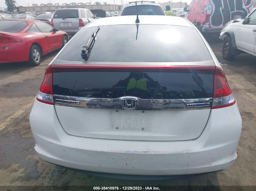 2012 Honda Insight VIN: JHMZE2H3XCS002798 Lot: 38410976