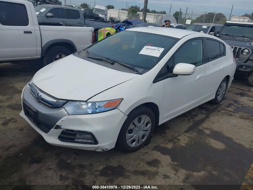 2012 Honda Insight VIN: JHMZE2H3XCS002798 Lot: 38410976