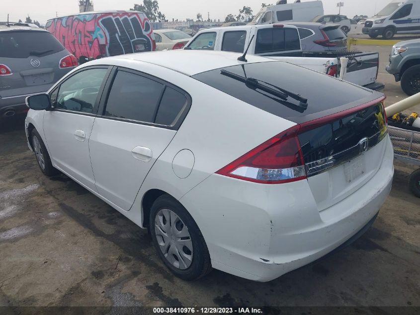 JHMZE2H3XCS002798 2012 Honda Insight