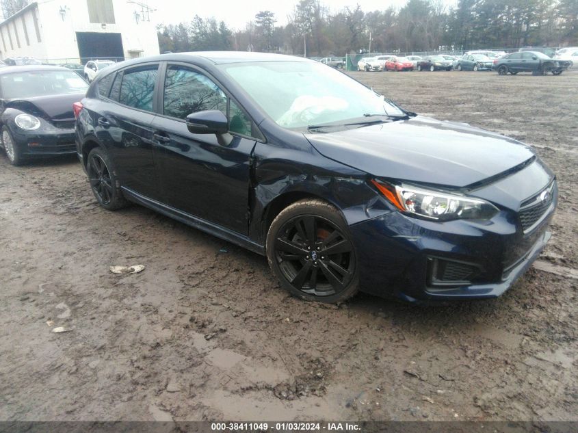 2019 Subaru Impreza 2.0I Sport VIN: 4S3GTAJ63K1718850 Lot: 38411049