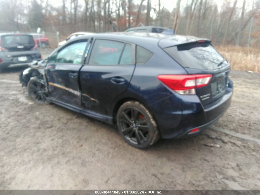 4S3GTAJ63K1718850 2019 Subaru Impreza 2.0I Sport