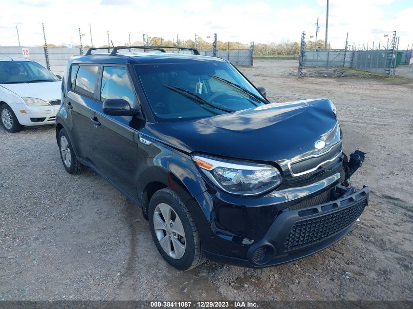 2015 Kia Soul VIN: KNDJN2A21F7126885 Lot: 38411087